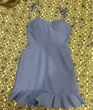 Gianni Bini Blue Mini Dress — Size 5 thumbnail 1