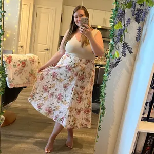 NEW Arula Floral Midi Skirt Plus Size 2X / B Available NWT thumbnail 4