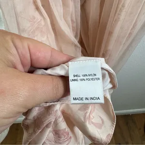 Ivy City Co NWT‎ Last Songbird Pink Fairy Whimsical Modest Midi Dress Medium thumbnail 12