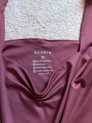 Reoria Brown Top Purple Size M thumbnail 2