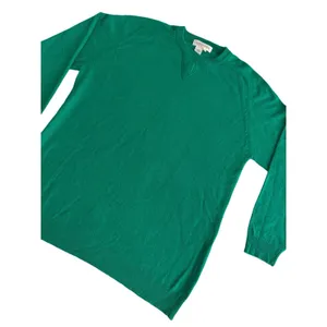 VTG 90s Y2K Outlander Studio Kelly Green Lambswool Angora Slouchy Sweater OVZS-M thumbnail 4