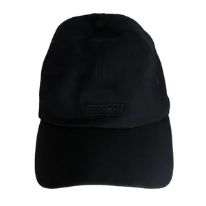 Lululemon Baller Hat Soft Embroidery Black Cap Women's Cap Adjustable Hat thumbnail 3
