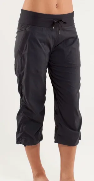 Lululemon Studio Crop Deep Coal Size 8 thumbnail 1