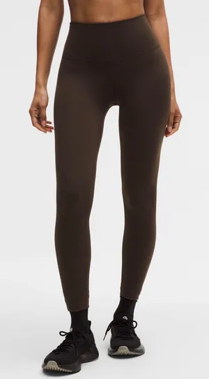 Dark brown (sequoia) Lulu Wunder leggings thumbnail 1