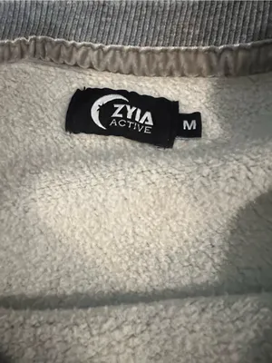 ZYIA Active‎ Sherpa-Lined Pullover - grey thumbnail 2