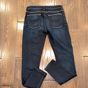 Hudson Women's Dark Blue Jeans size 28 thumbnail 7
