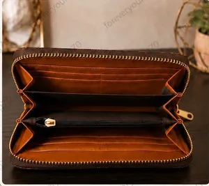 Geometric Wristlet Wallet Brown thumbnail 1