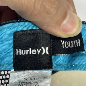 Hurley Youth Trucker Hat Snapback Purple Black Teal Mesh Surf Cap Boys Gir thumbnail 7