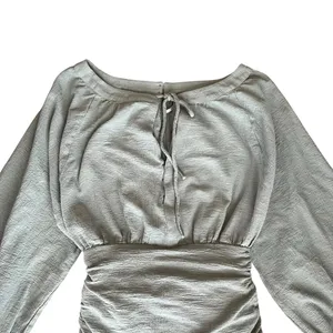 Free People Women’s The Only One Mint Balloon Long Sleeve Mini Dress Size XS thumbnail 4