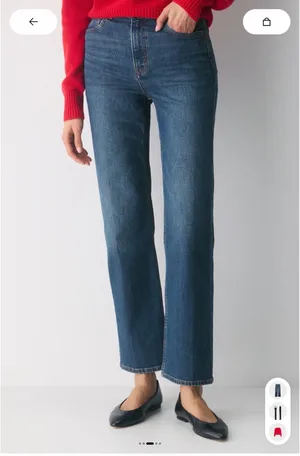 Denim Forum Aritzia Arlo High-Rise Straight Jeans thumbnail 4
