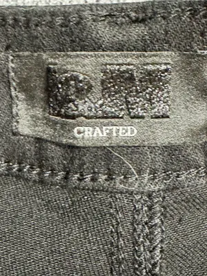I&M High Rise Black Barrel Studded Jeans thumbnail 8