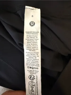 Lululemon Fast and Free High-Rise Tight 25" 3 Pockets *Glow thumbnail 8