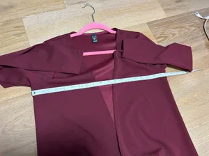 Medium  long kimono duster jacket thumbnail 9