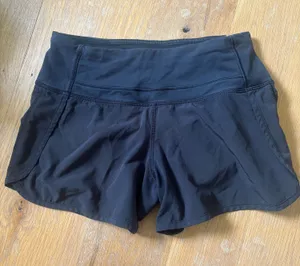 Lululemon Speed Up Shorts 4” Black  thumbnail 1