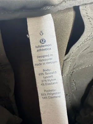 Lululemon Olive Green Slim Leg Career Performance Pants Size 6 thumbnail 8