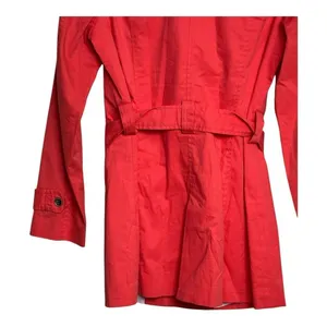 Zara basic coral trench coat with belt #trenchcoat large‎ thumbnail 5