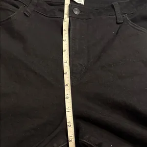 Abercrombie & Fitch Black Cropped Jeans thumbnail 6