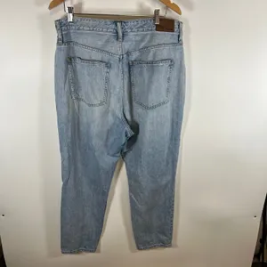 Madewell The Curvy Perfect Vintage Jean‎ Light Wash High Rise Tapered Denim 32 thumbnail 7