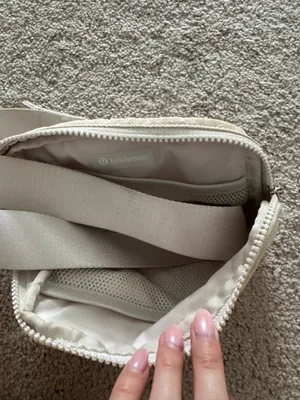 White Lululemon Belt Bag thumbnail 2