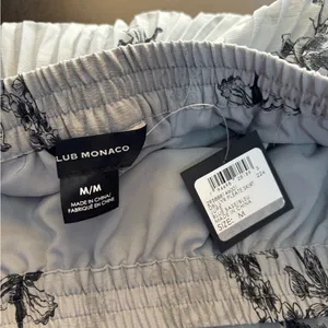 Club Monaco Pleated maxi skirt size medium NWT thumbnail 4