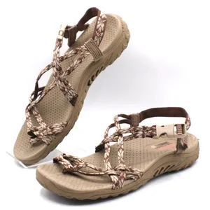 Skechers Outdoor Lifestyle Reggae Perfect Duo Sport Sandals Women 9.5 Tan Peach thumbnail 1