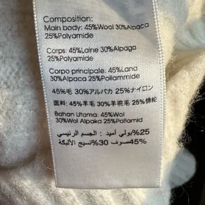 3.1 Phillip Lim Wool Alpaca Blend Cropped Mock Neck Sweater S | Quiet‎ Luxury thumbnail 6