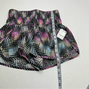 FREE PEOPLE FP‎ Movement The Way Home Short Euphoria Print Womens Size Small NEW thumbnail 9