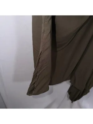 May & Maya Olive Green Handkerchief Hem Romper XXL thumbnail 5