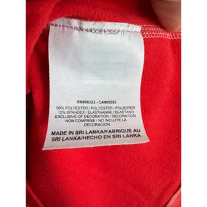 Nike Pro Womens Red Long Sleeve Performance Base Layer Top Thumbholes Medium thumbnail 6
