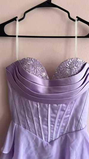 Oh molly lavender prom dress thumbnail 7