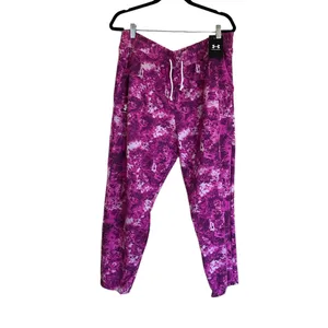 NWT Women's Under Armour Rival Terry Printed Joggers Pant XL thumbnail 11