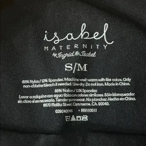 Isabel Maternity by Ingrid & Isabel - Black Maternity Belly Support Tights thumbnail 5