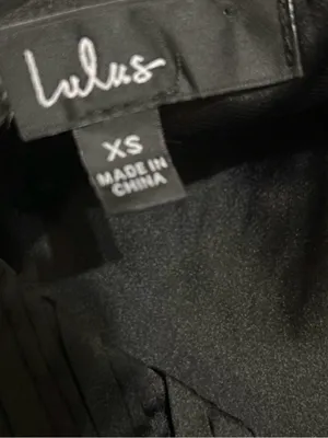 Lulu's One Shoulder Black Maxi Dress(Size XS) thumbnail 4