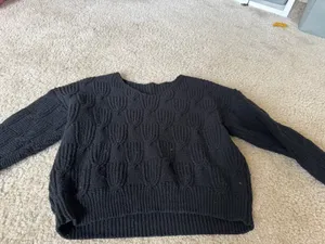 American Eagle Sweater Black  thumbnail 2