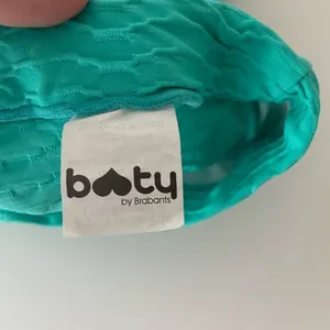 Booty‎ By Brabants Aqua/Seafoam Sports Bra Top Original Fabric thumbnail 3