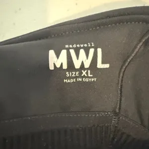 Madewell MWL Form‎ Exercise Dress Black High Neck Cross Back Activewear L/XL thumbnail 5