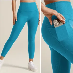 Beyond Yoga XL Spacedye Out Of Pocket Leggings Cali Blue Heather Pilates Outdoor thumbnail 2