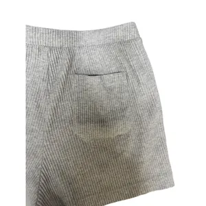 Aloha Island Alo Yoga High-Waist Muse Shorts Athletic Heather Grey Women's Size‎ Large thumbnail 5