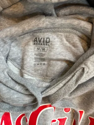 College Sweatshirt McGill University Gray Size M thumbnail 2