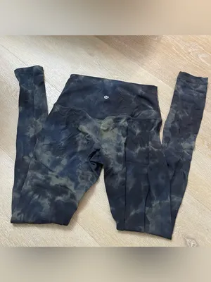 Lululemon Align Pant 25" *Diamond Dye Diamond Dye Graphite Grey Bronze Green thumbnail 4