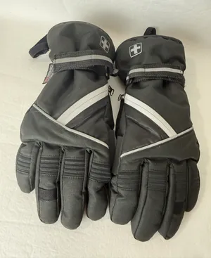 Swiss Tech Women’s Winter Ski Gloves Size S Black Thinsulate Insulated thumbnail 1