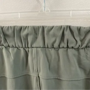Lululemon On The Fly 7/8 Olive Green Tapered Ankle Athletic Pants W5BPNS Sz 2‎ thumbnail 7