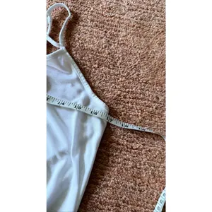ASOS White Strappy Back Cami Top Size US 6 thumbnail 3