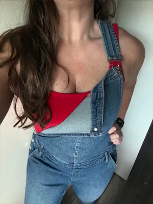GAP 90s Style Denim Overalls thumbnail 2