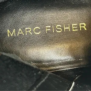 Marc Fisher Alexis Black Leather Riding Boot Size 7‎ thumbnail 12