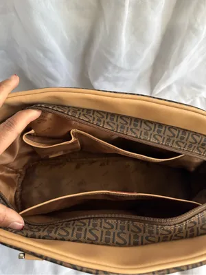 Cordan Leather Monogram Travel Bag Brown thumbnail 8