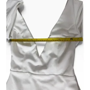 Lulus White Bridal Wedding Dress Size S thumbnail 8