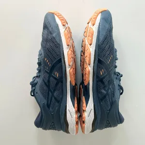Asics Gel-Kayano 24 Running Sneakers Shoes Blue Orange T799N Women 9 thumbnail 6