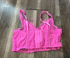 Hot Pink Corset Size L thumbnail 2