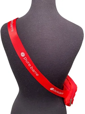 Pure Barre Red Belt Bag Crossbody Fanny Pack Athleisure thumbnail 8
